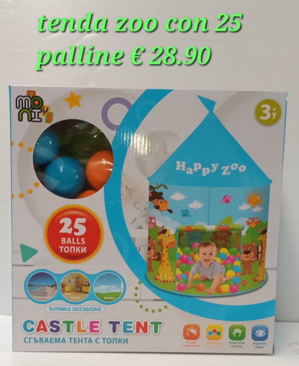 MONI TENDA ZOO +25PALLE 5001E
